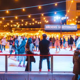 Broens outdoor ice rink